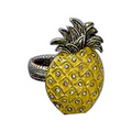 Jeweled Pineapple Napkin Ring